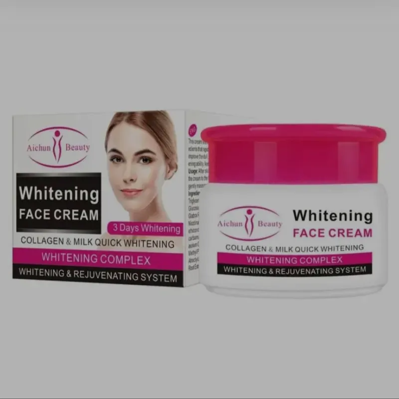 💕CREMA FACIAL BLANQUEADORA (80ml)💕 BLANQUEAMIENTO RÁPIDO CON COLÁGENO Y LECHE💕