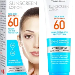 DISAAR BEAUTY Loción de protección solar SPF 60 PA+++ UVA/UVB