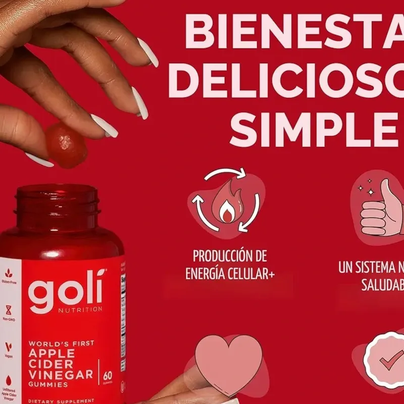 Gomitas de vinagre de manzana 🍎 (Goli)