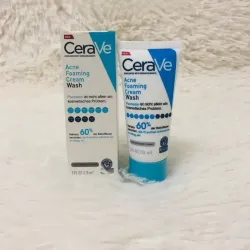 💙Limpiador Facial CeraVe En Crema Espumosa Para el Acné 
