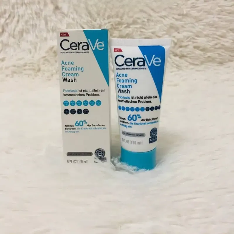 💙Limpiador Facial CeraVe En Crema Espumosa Para el Acné 