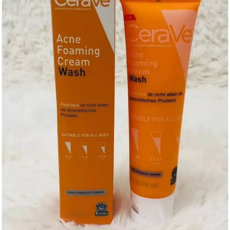 🧡Limpiador Facial CeraVe para el Acné