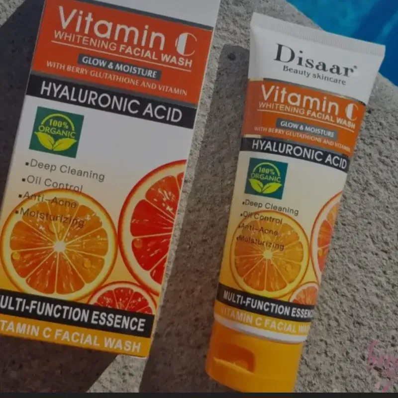 🍊Limpiador facial de Vc y ácido hialurónico