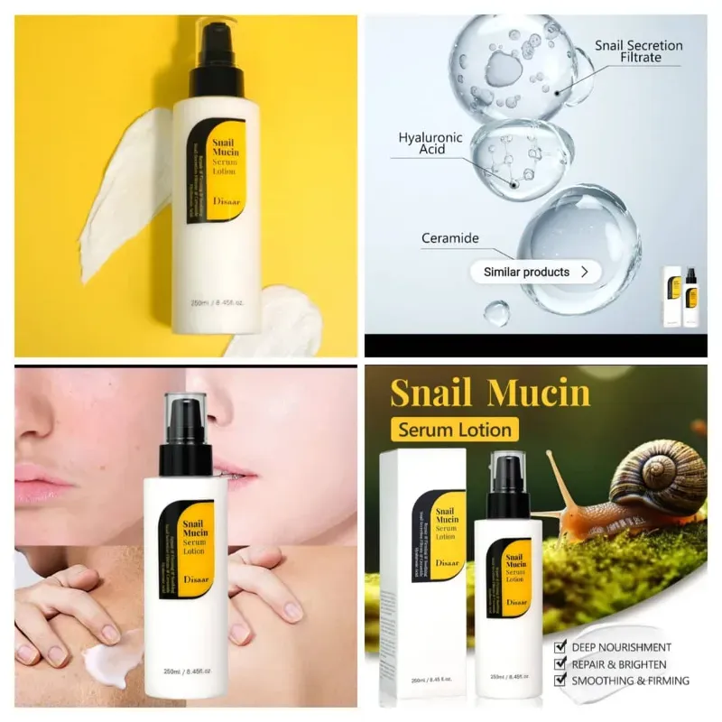 🤩Locion de Mucina de Caracol 🐌