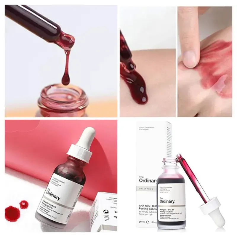 The Ordinary  AHA30%+BHA2%Peeling Solution 🛑