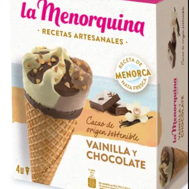 Caja de Conos de Helado 