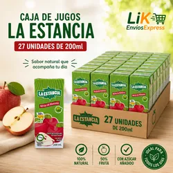 Caja de Jugos La Estancia (Manzana)