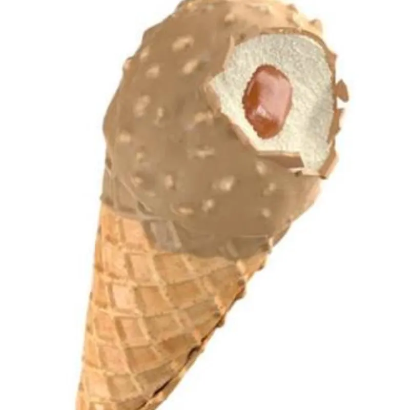 Conos de Helado Dulce Leche 