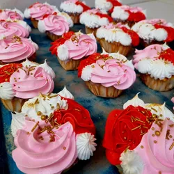 Cupcake con merengue 