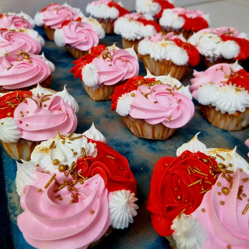 Cupcake con merengue 