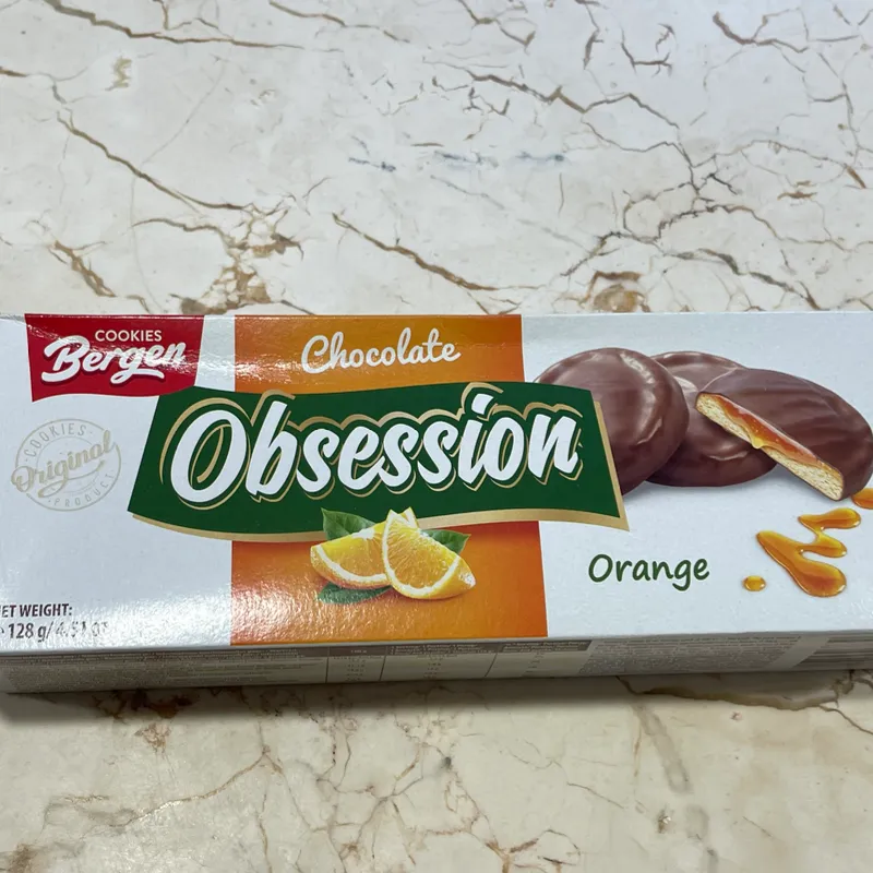 Galletas obsession de naranja 