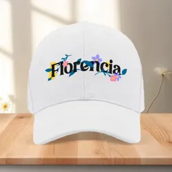 Gorra blanca personalizada 