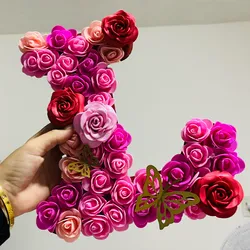 Letras con flores 
