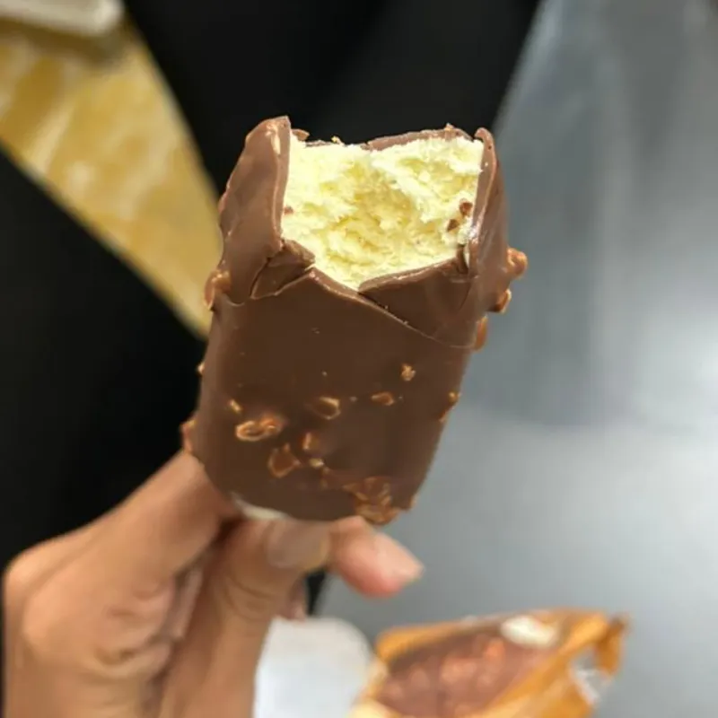 Paleta de Vainilla almendrada