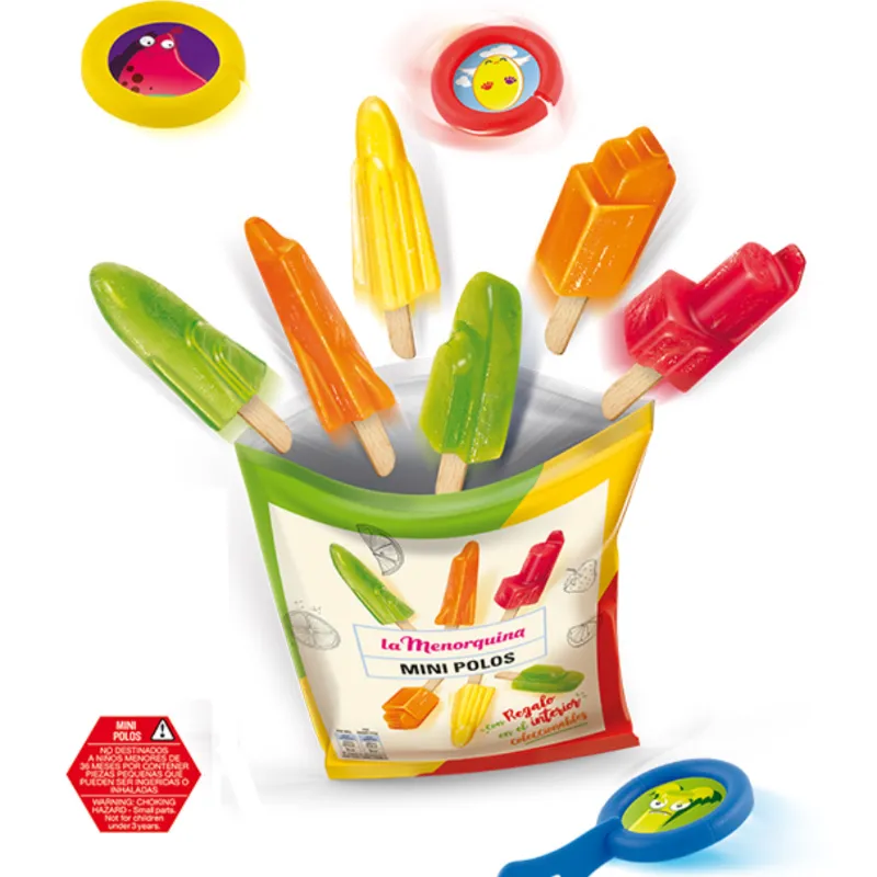 Paletas Mini Polos 
