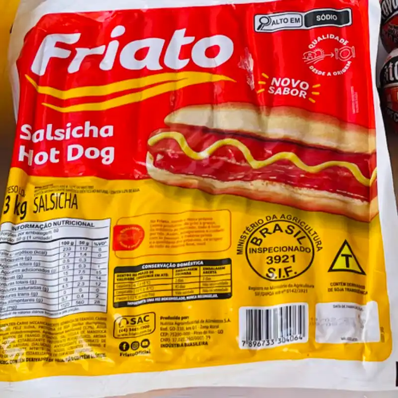 Paquete salchichas 3KG