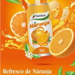 Caja de Refresco Naranja 