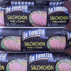 Salchichón de pollo y cerdo 