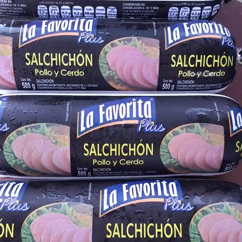 Salchichón de pollo y cerdo 