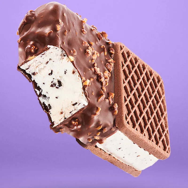 Sandwich de Helado Stracciatella