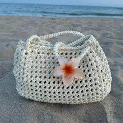 Cartera de playa mediana 