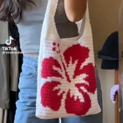 Cartera Flor de Jamaica 
