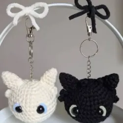 Llaveros de Chimuelo en pareja