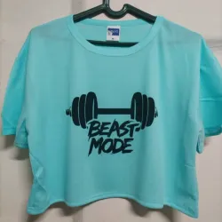 Crop top... Beast Mode