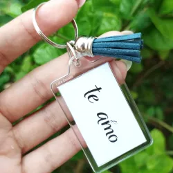 Llavero con accesorio