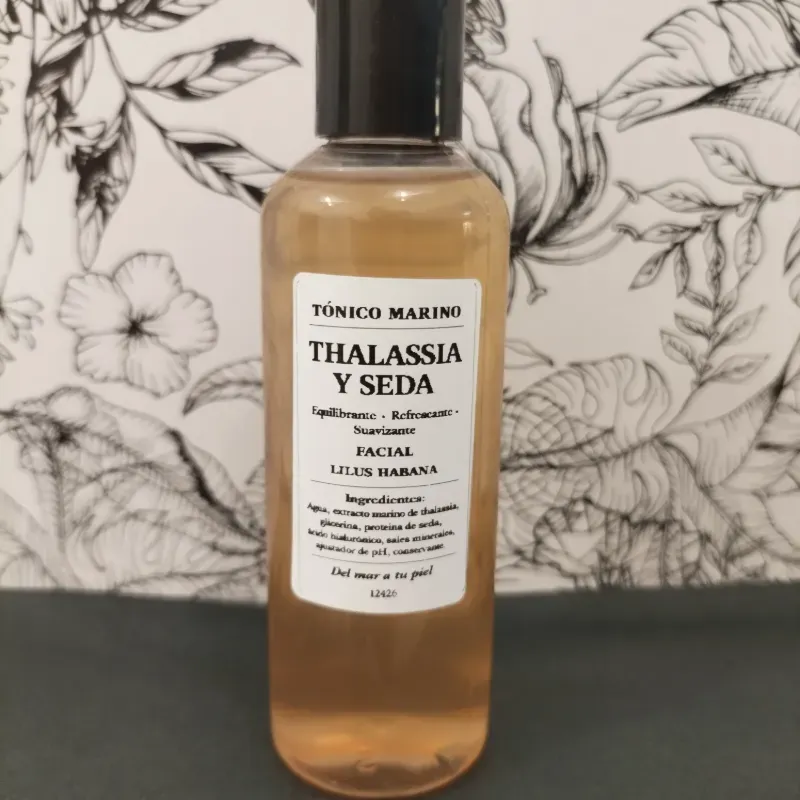 Tónico facial Thalassia y seda 100 ml