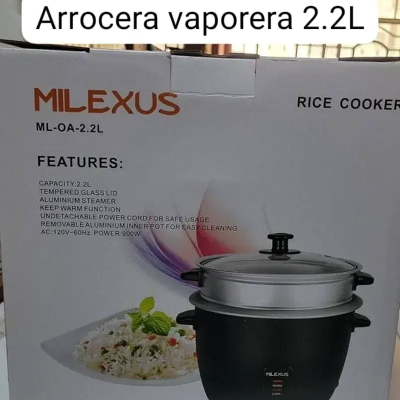 Arrocera vaporera Milexus 2.2L 