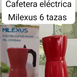 Cafetera eléctrica 6 tazas  ‎