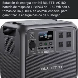 Estación de energía Bluetti de 1800W