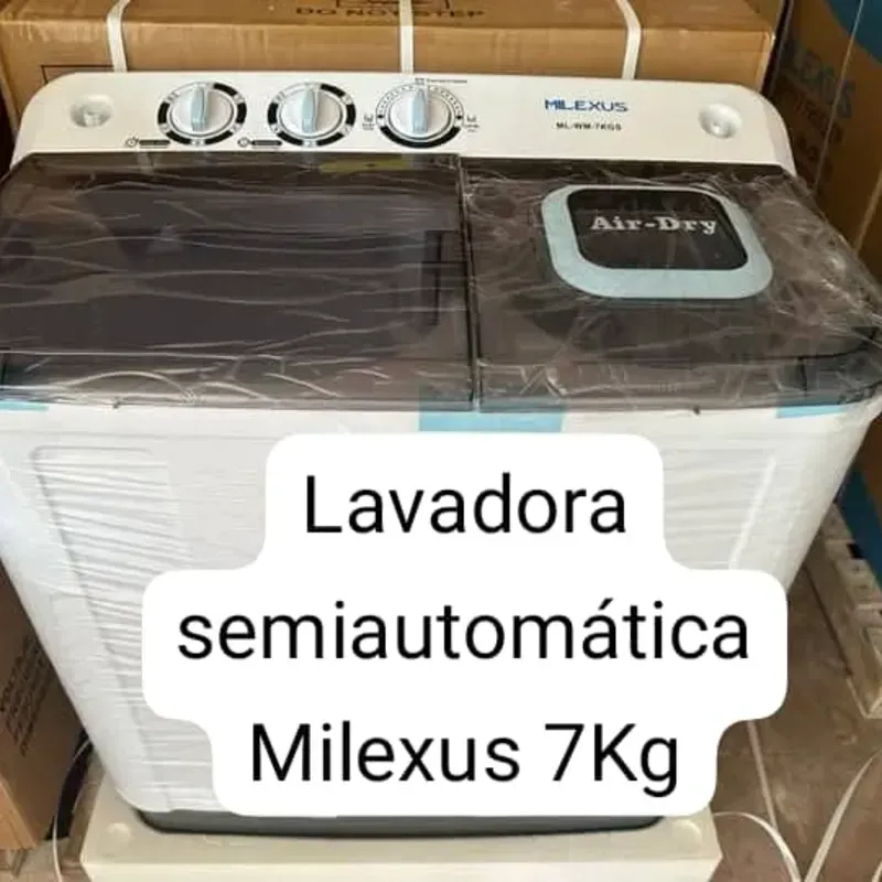 Lavadora Semi Milexus 7Kg 