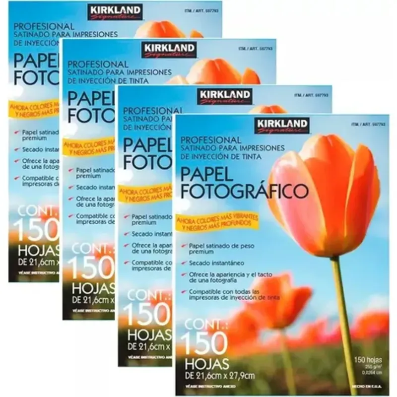 PAPEL FOTOGRÁFICO PROFESIONAL KIRKLAND 