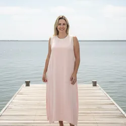 Vestido largo sin Mangas