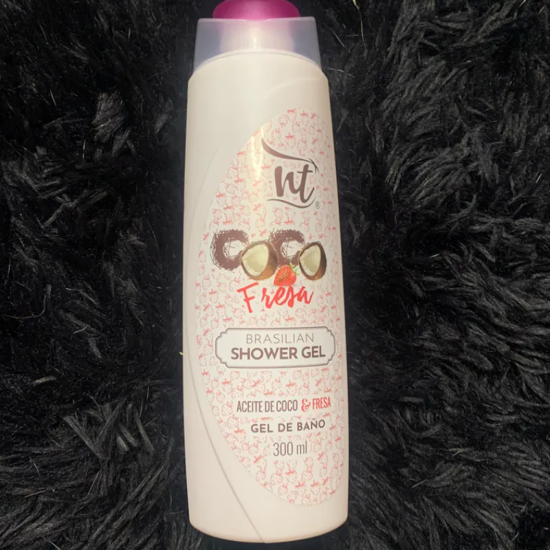 ‼️Gel de Baño Aceite de Coco y Fresa NT 300mL