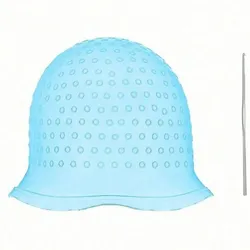 ‼️Gorro de Silicona para Iluminaciones con su Gancho Azul