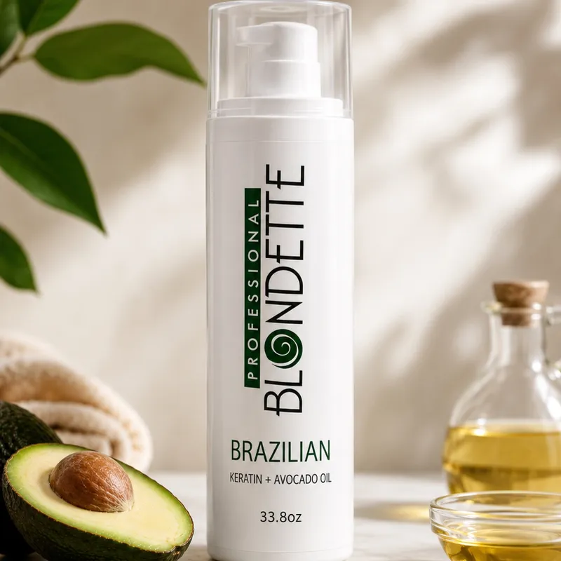 ‼️Keratina Original Blondette de Aceite de Oliva con Aguacate 33.8oz