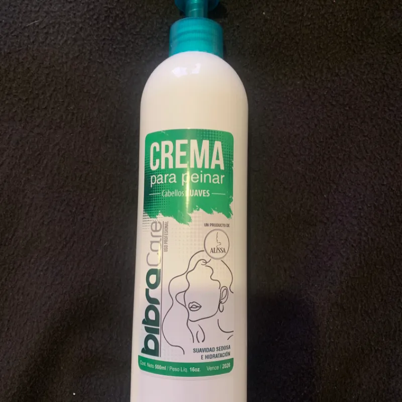 ‼️Crema de peinar Bibracare Cabello Lacio 500ml/16.9oz