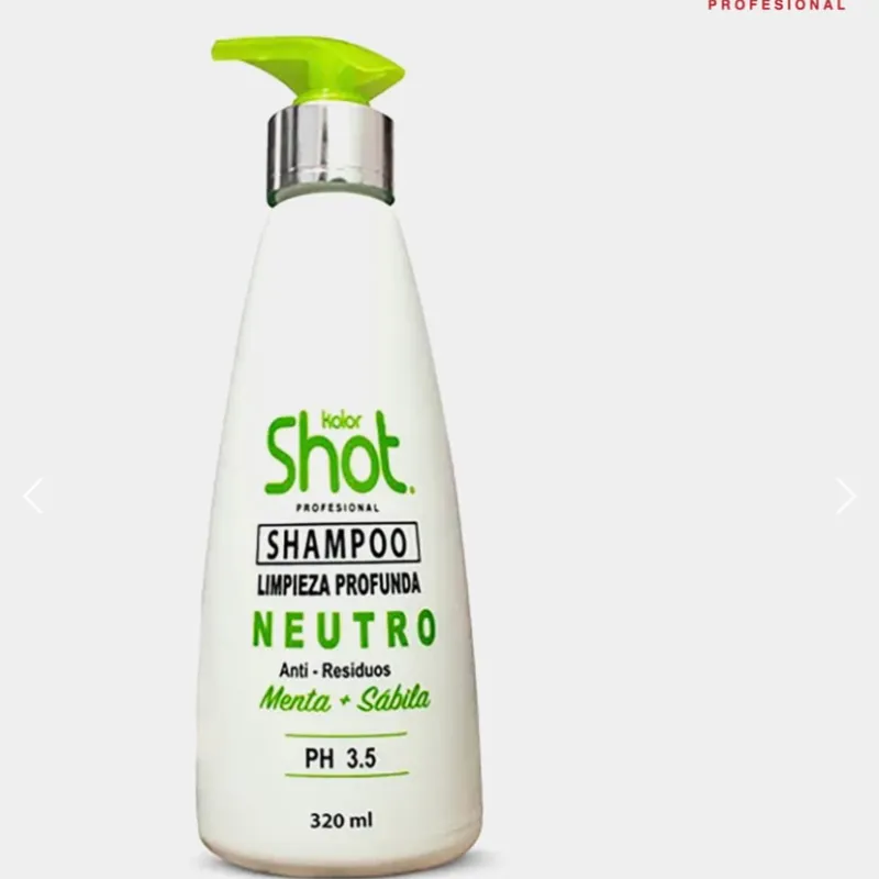 ‼️Shampoo Anti-Residuos Menta + Sábila 