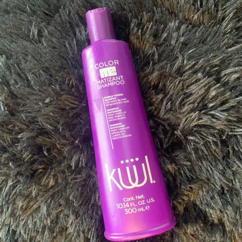 ‼️Shampoo Matizador Kuul para Cabello Gris, Rubio o Decolorado