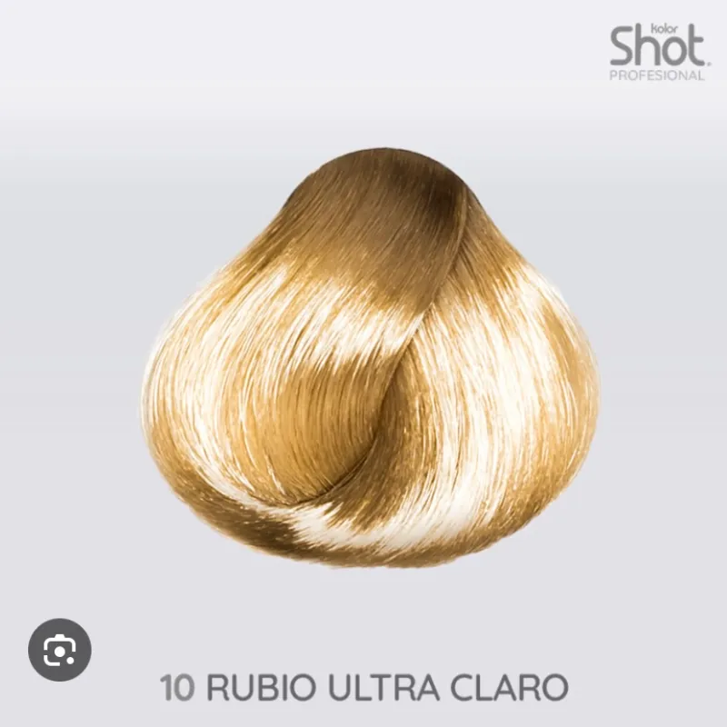 Tinte Shot 10 rubio ultra claro
