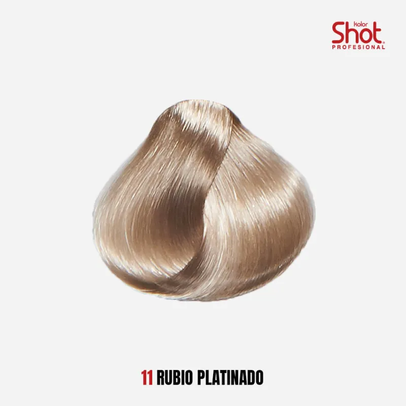 Tinte Shot 11 Rubio Platinado