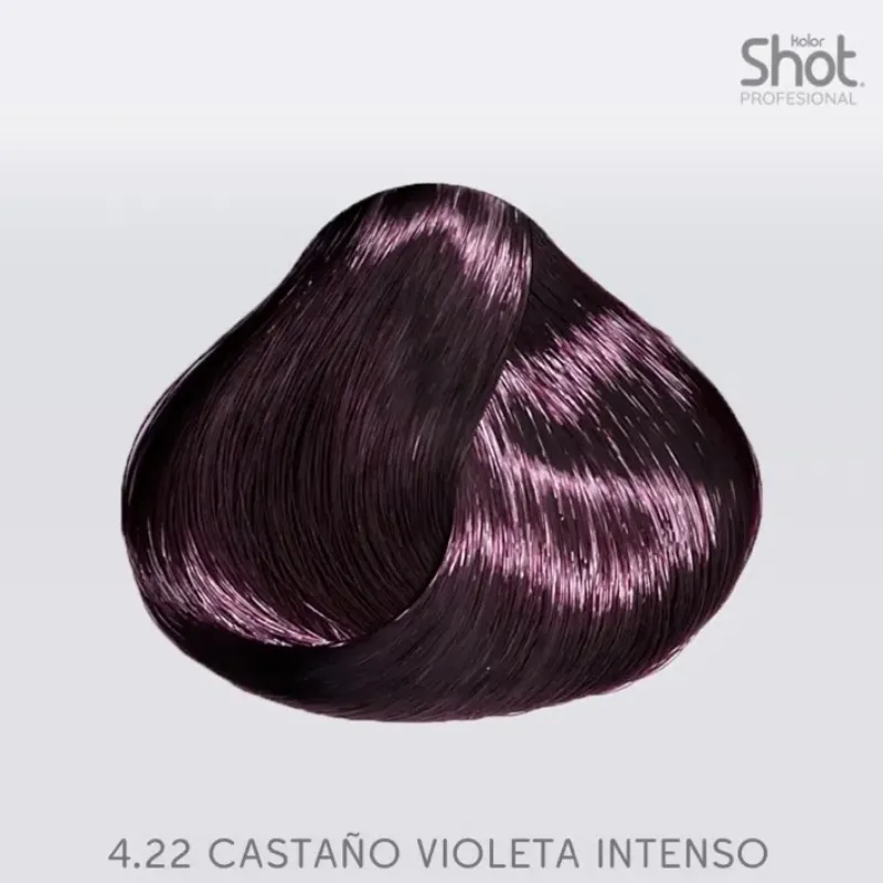 Tinte Shot 4.22 castaño violeta intenso