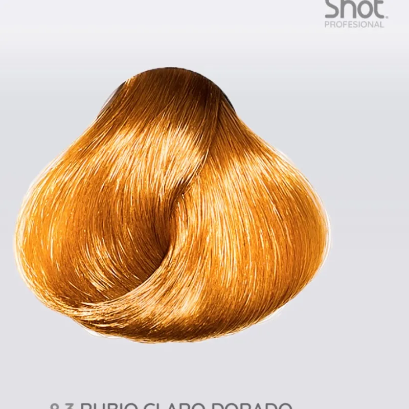 Tinte Shot 8.3 rubio claro dorado