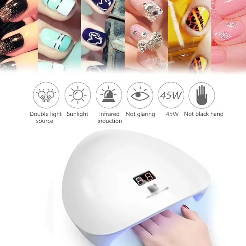 Lampara  Led de uñas 