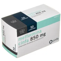 METFORMINA 850mg- 10tab(vence 09-2026)
