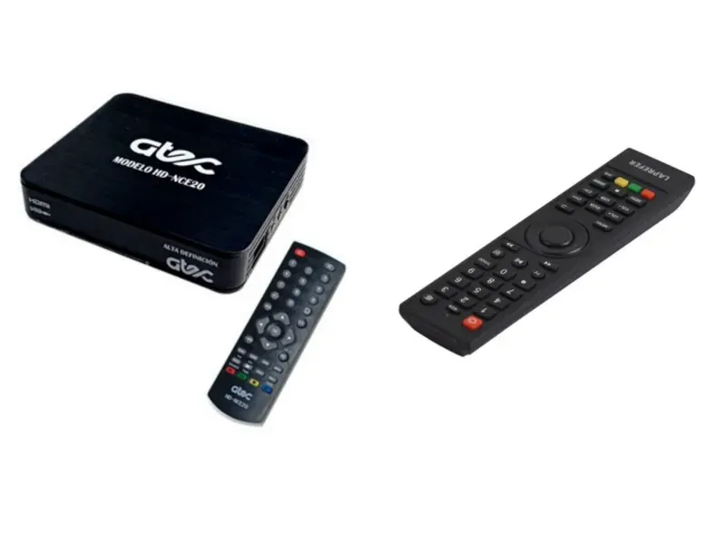 Cajas decodificadoras y mandos universales