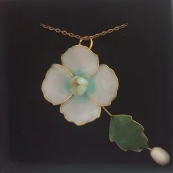 Colgante de flor